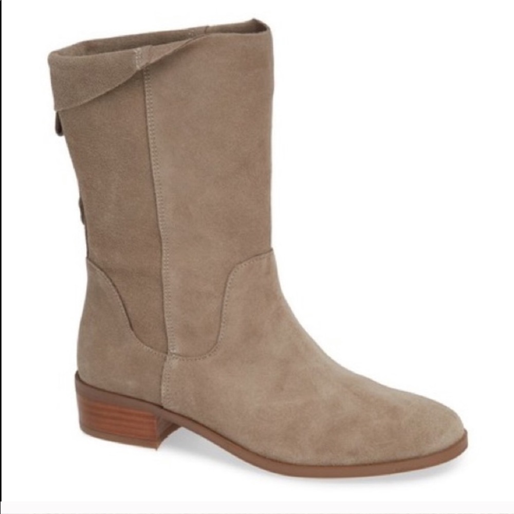 Sole Society Genuine Suede Calanth Boots